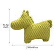 thumbnail image 4 of ICQOVD Coussin en Peluche Année du Cheval, 4 of 6