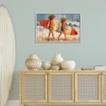 thumbnail image 3 of Stupell Industries Kids with Surfboard Sports Painting Gray Framed Art Print Wall Art, 30 x 20, 3 of 10