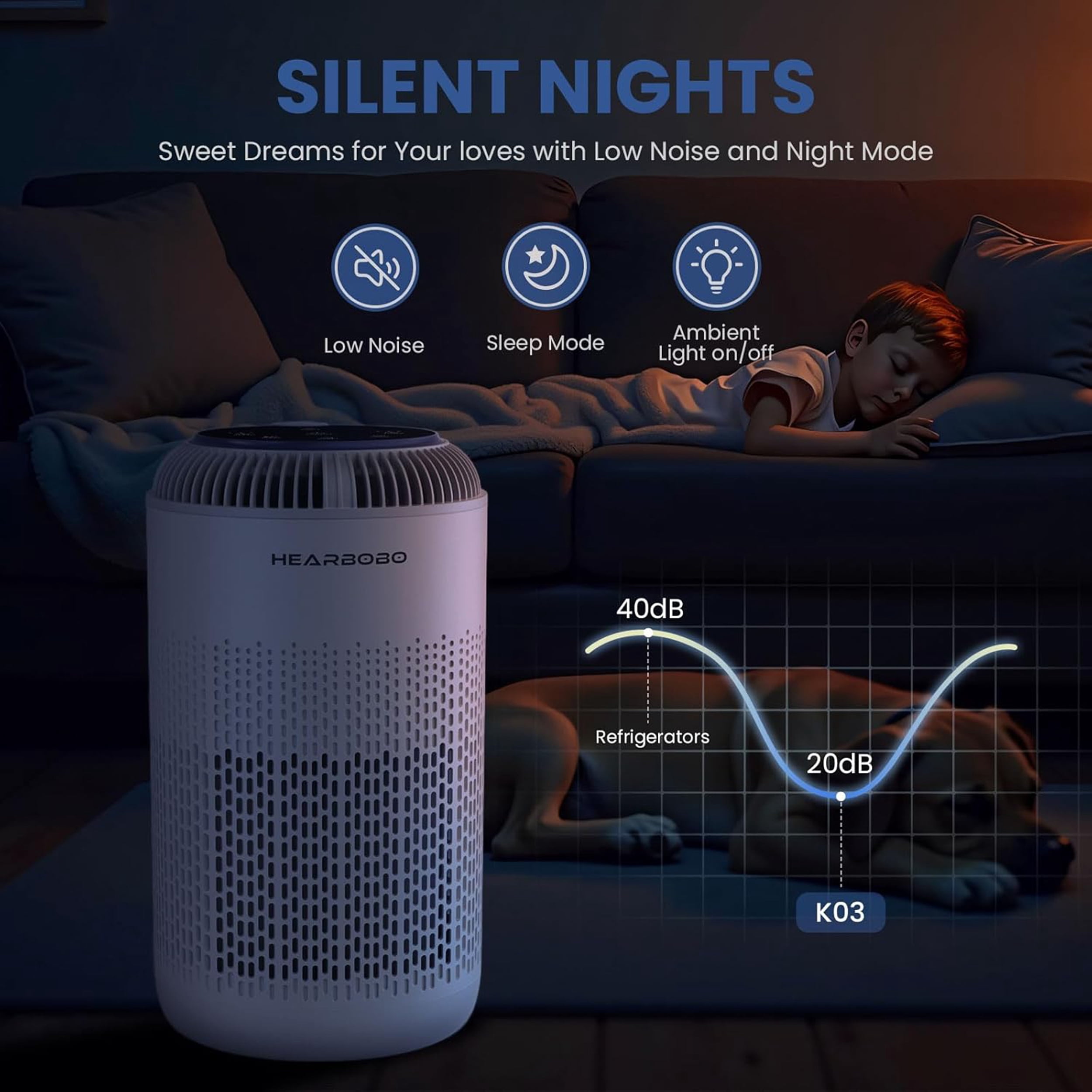 HEPA Air Purifier with Aromatherapy
