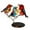 Multicolor-3, variant on Lilixerw Stained Glass 2 Birds on Branch,Handcrafted Metal Bird Figurine Desktop Spring Ornament,Colorful Home Decor Art Gift for Office Desk,Living Room,6.7 x 4.3 in,Multicolor