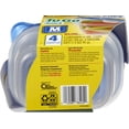thumbnail image 3 of Contenedor de almacenamiento de alimentos GladWare To Go Snack 710 ml, juego de 4, 3 of 9