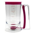 thumbnail image 2 of 900ML Batter Dispenser Pancake Cupcake Batter Separator with Measuring Label and Squeeze Handle Bracket Cookie Cake Waffles Batter Dispenser Cream Speratator Measuring Baking Tools, 2 of 6