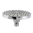 thumbnail image 1 of Pommeau de douche rond haute pression à effet pluie de 6 pouces, chromé, avec pulvérisateur supérieur, accessoires de salle de bain, 1 of 4