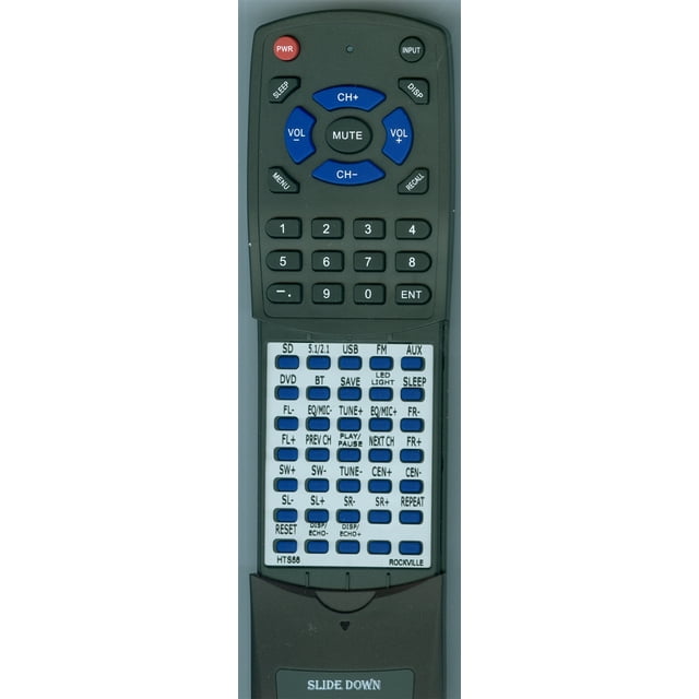 Replacement Remote for Rockville HTS56