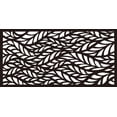 thumbnail image 2 of Metal Privacy Screen, Laser Cut Decorative Steel Privacy Panel Metal Fencing, Hanging Room Divider Partitions Panel Screen,48x24in 014, 2 of 9