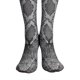 thumbnail image 2 of Women Snakeskin Digital Print Pantyhose High Waist Velvet Footed Tights Leggings, 2 of 5
