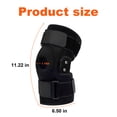 thumbnail image 2 of XIRQI 1 Pack Knee Support for Men,Adjustable Fit Knee Brace,Open Patella Design Compression Sleeves for Women for Knee Pain Relief,L, 2 of 7