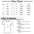 thumbnail image 3 of Chemises à Manches Courtes pour Femmes Mode Décontractée Chemises Imprimées Manches Courtes Tee-Shirt Ample Blouse Col en V Blouses à Manches Courtes pour Femmes, 3 of 6