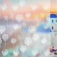 thumbnail image 1 of Xiao Hua Película de privacidad para ventanas, no adhesiva, esmerilada, estática, con diseño de diente de león, para puertas, hogar, sala de estar, dormitorio infantil (44,5 x 198,7 cm), 1 of 4