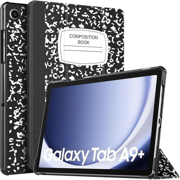 KOMI Case for Samsung Galaxy Tab A9+/A9 Plus 11 Inch 2023, Slim Lightweight Stand Hard Back Shell Protective Cover for All-New Galaxy Tab A9+ Tablet SM-X210/X216/X218, Black Notebook