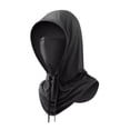 thumbnail image 2 of Mascarilla de protección solar para el cuello, polaina para la cara, máscara transpirable y fresca para , para senderismo, paisajismo, gorros de tenis para adultos Negro, 2 of 8