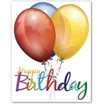 Small World Greetings Large Happy Birthday Greeting Card from Group - Blank Inside With Envelope - 11.75" x 9" - Perfect for family, friends, colleagues, milestone birthdays and more