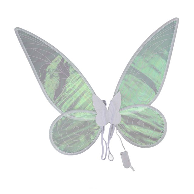 Butterfly Wings Costume, Metal Frame Foldable Elastic Band Battery Powered Angel Wings Colorful Light For Party For Girls ANGGREK Cocina, Decoración y Otros