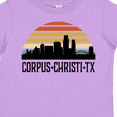 thumbnail image 4 of Inktastic Corpus Christi Texas Skyline Retro Boys or Girls Toddler T-Shirt, 4 of 5