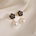 thumbnail image 1 of S925 Silver Needle Small Fresh Simple Flower Earrings Light Luxury Fashion Versatile Earnail Earrings, 1 of 1