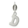 thumbnail image 1 of 925 Sterling Silver Dainty Letter D Initial Name Monogram Necklace Pendant Charm, 1 of 8