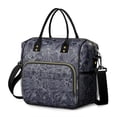 thumbnail image 1 of Sac à Lunch Isolé Floral Rétro - Étanche et Anti-Fuite pour Bureau Ou École, Multi-Poches, 1 of 6