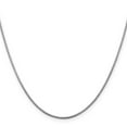 thumbnail image 3 of FJC Finejewelers 14k White Gold Box W/lobster Chain Necklace, 3 of 5