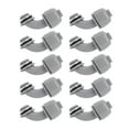 thumbnail image 2 of Conector Hermético A Líquidos, Nailon PVC, 10 Piezas, Conector De Conducto Eléctrico, Conector Flexible De 90 Grados Para El Hogar, Cocina Y Baño, 2 of 7