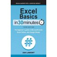 thumbnail image 1 of Excel Basics In 30 Minutes: The beginner's guide to Microsoft Excel, Excel Online, and Google Sheets, 1 of 1