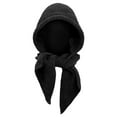 thumbnail image 5 of Letdown Hooded Scarf for Women 2 In 1 - Knitted Neck Hat Scarf Set Soft Warm for Winter Cold Weather Neck Warmer (Black,One Size), 5 of 6
