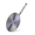 thumbnail image 1 of braveheart Induction Hob Converter Heat Diffuser Discs Practical Adapter Plate Stainless Steel Durable Saucepan Pot Household Anti-scald No.1, 1 of 8