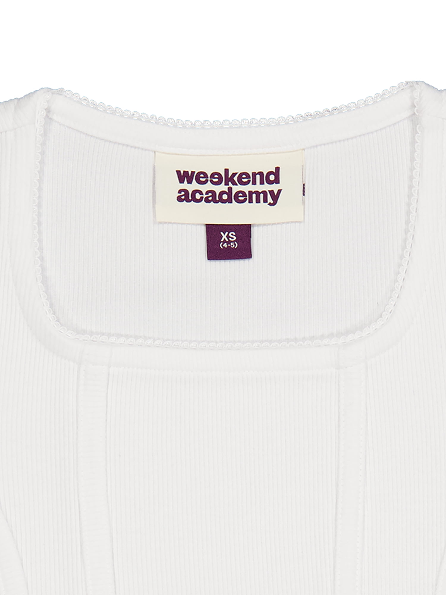Weekend Academy Girls Short Sleeve Corset Top, Sizes 4-18
