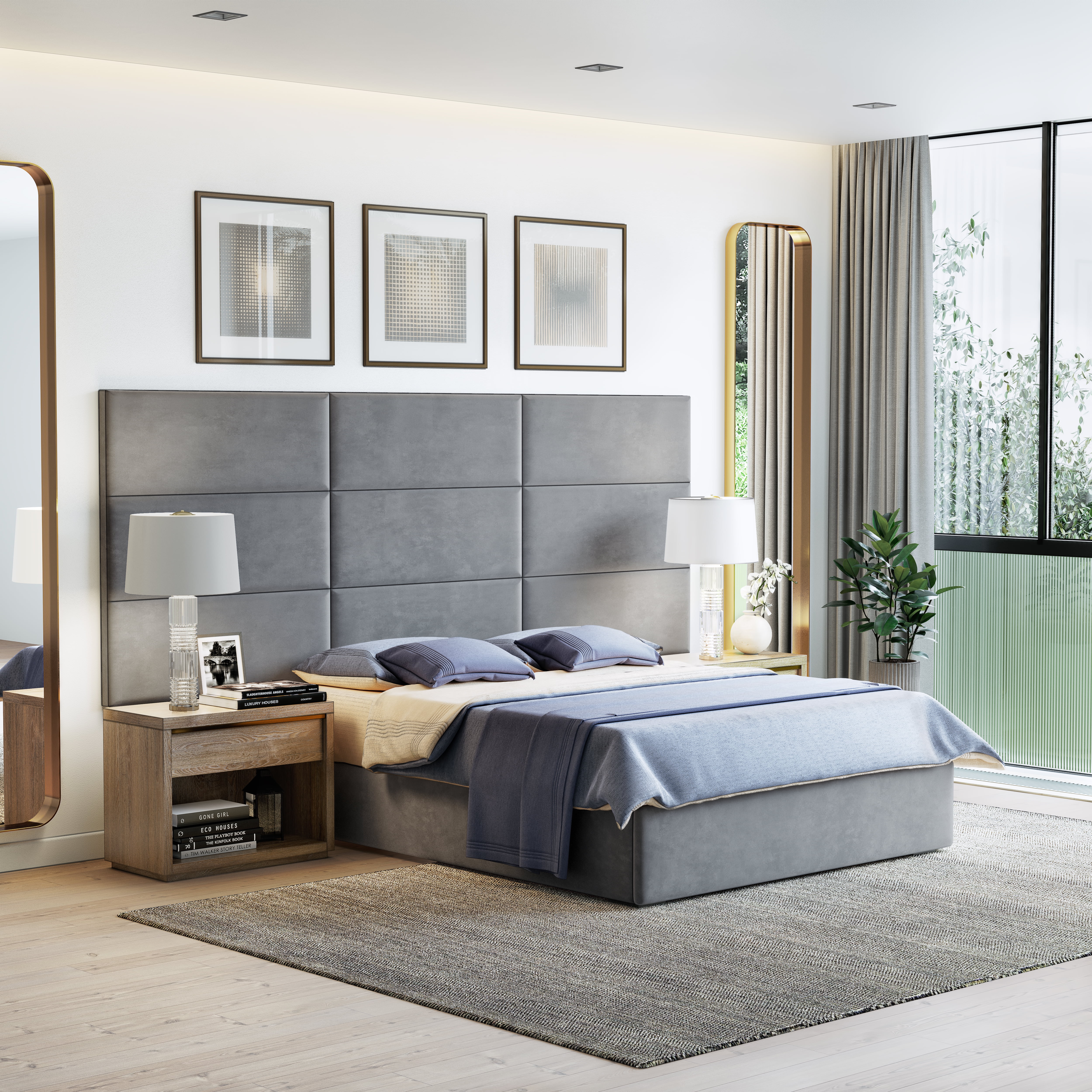 wallpapers Bedroom Velvet Wall Panels walmart