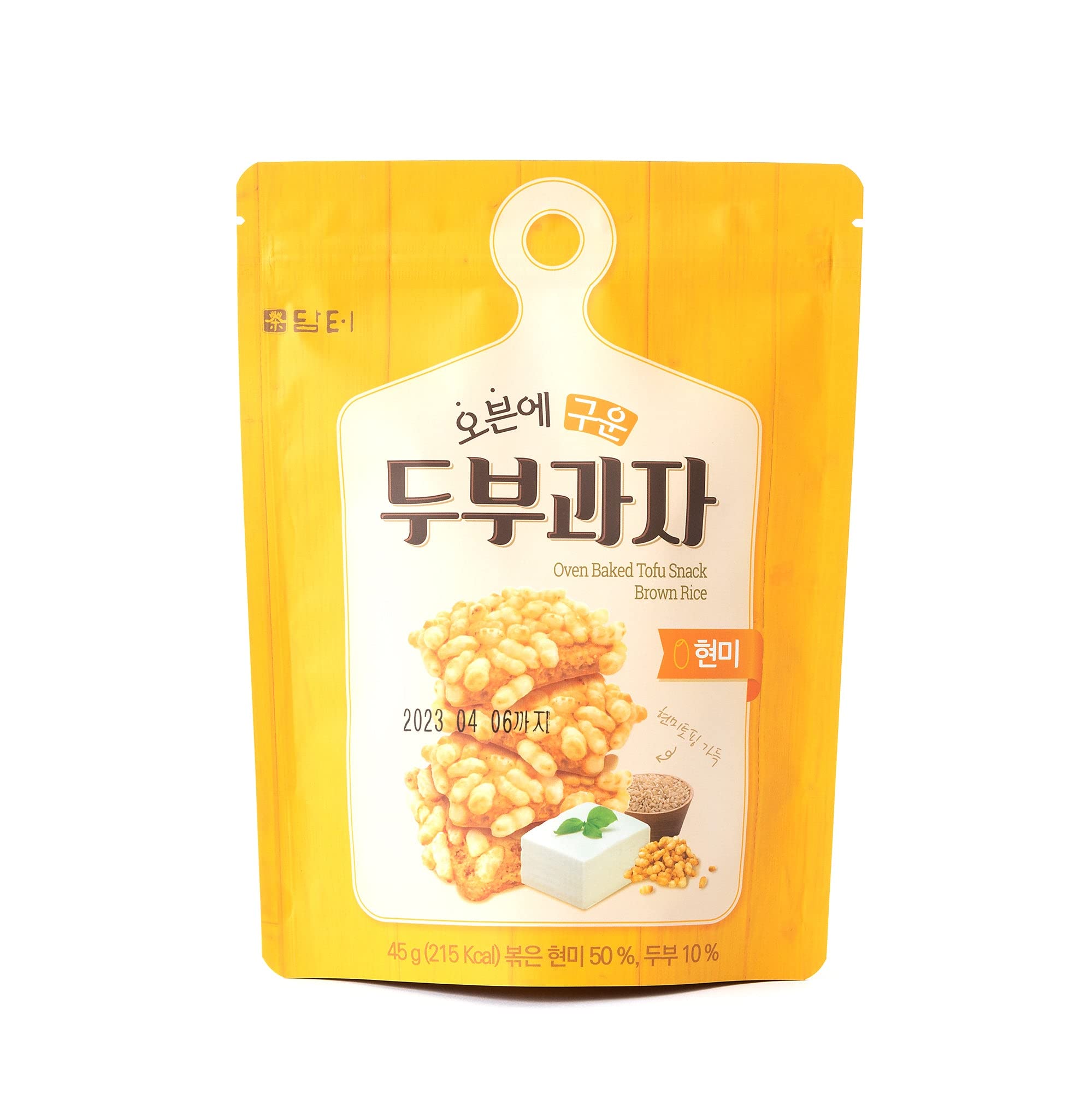 Damtuh Oven Baked Tofu Snack Cookie Brown Rice