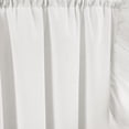 thumbnail image 3 of Lush Decor Linen Ruffle Kitchen Tiers - White - 39 x 24, 3 of 7