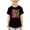 Black Shirt, variant on Wildcats Sports Fan Shirt for Women and Teens Girly Colorful Neon School Mascot Tee Black Shirt Youth Small