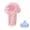 Pink, variant on Jellyfish Shape Aquarium Cave Hideout with Feeder, 1Pc Betta Fish Shelter Ornament with 3Pcs Suction Cups, Fish Tank Accessories, Floating Fish Tank Decorations for Shrimp Small Fish Fry