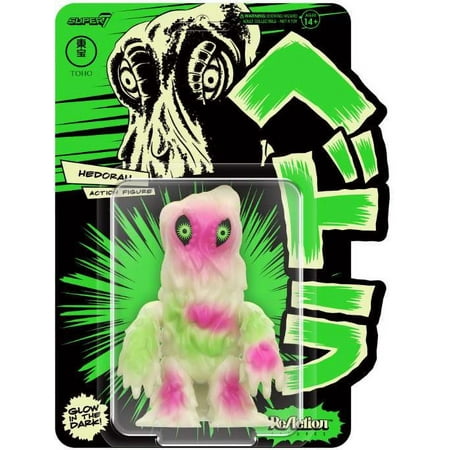 Hedorah Glow in the Dark Godzilla TOHO Super7 Reaction Action Figure