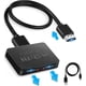 thumbnail image 1 of HDMI Splitter 1 in 2 Out, HDMI Splitter 4K HDMI 3D Splitter for Dual Monitors, 2 Port HDMI Splitter, 1 of 5