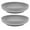 Dark Grey, variant on 2pcs Spill Proof Silicone Scoop Dish For Seniors Elderly And Disabled Self Feeding Plate With Suction Base Anti Spill Bowl For Adults Patients Dark Grey