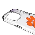 thumbnail image 3 of Clemson Tigers Linen Logo iPhone Clear Case, 3 of 6
