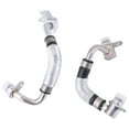 thumbnail image 3 of 2Pcs Turbocharger Coolant Hose Kit for BMW X1 X3 X5 E84 F25 F15 xDrive28i 2X, Replaces 11538663516 11538663517, 3 of 11