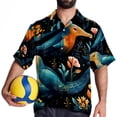 thumbnail image 4 of Platypus Men's Short Sleeve Button Down Spread Collar Beach Shirts, 4 of 6