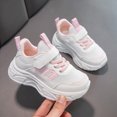 thumbnail image 6 of CAUYDY School Girls Lightweight Shoes Kids Breathable Adorable Running Sneakers Gifts for Children Red Sizes 11, 6 of 9