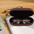 thumbnail image 4 of unbranded Estuche Marrón Para Gafas Con Y Portátil Para De Lentes, 4 of 7