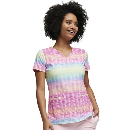 

Heartsoul Break On Through Women Scrubs Top V-Neck HS638