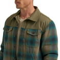 thumbnail image 3 of Wrangler® Men's Heavyweight Sherpa Lined Regular Fit Shirt Jacket, 3 of 6
