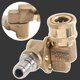 thumbnail image 4 of KDJ Pressure Washer Pivoting Coupler, 1/4” Quick Connect Gutter Cleaner Attachment, 120 Degree with 5 Angles for Power Washer Spray Nozzle, 4 of 9