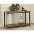 thumbnail image 2 of Pemberly Row Table Console Industrielle en Miel Brun Antique, 2 of 4