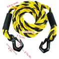 thumbnail image 4 of Tow Rope STANLEY S1052, mezcla de poliéster, negro y amarillo, 5/8 x 15 pies, 4 of 5