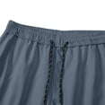 thumbnail image 6 of Baggy Cargo Pants For Men Windproof Stretch Elastic Waist Drawstring Parachute Pants Waterproof Hiking Joggers Multi Pockets, 6 of 9