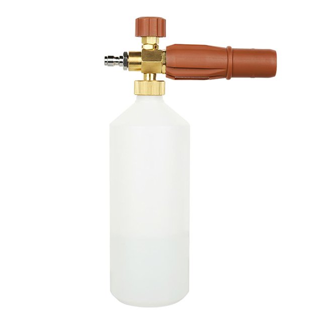 Olla De Espuma De Dos Colores Para Galvanoplastia Olla De Espuma De Alta Presión De Enchufe Rápido De 44565 Con Boquilla Ajustable Pistola De Agua De Lavado De Autos De Boca Grande Para Limpieza De Advancent VI009348-01