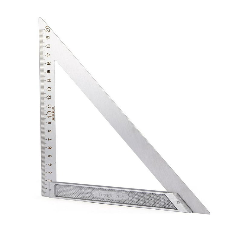 Tiyuyo 90 Right Angle Stainless Steel Triangle Ruler Woodworking