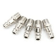 thumbnail image 1 of Octpeak 5Pcs Pneumatic Tool Connector European Style Plug Industrial Air Fitting Compressor Accessories,Compressor Accessories Kit,Pneumatic Tool Connector, 1 of 8