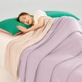 thumbnail image 4 of Pklyzj Ice Cream Cooling Blanket, Summer Ice Silk Quilt, Premium Lightweight Washable Breathable Cooling Throw Blanket for Hot Sleepers Night Sweats,School Supplies 78.74x59.05in, 4 of 7